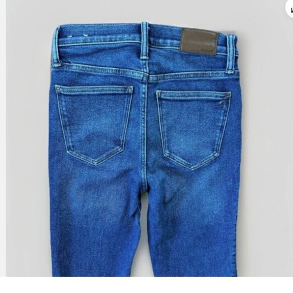 Madewell Women's Cali Demi-Boot Jeans Light Stretch Medium Wash Size 26 - Picture 6 of 13